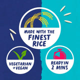 Tilda Microwave Mushroom Basmati Rice   250g GOODS M&S