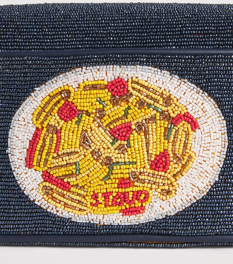 STAUD beaded shoulder bag Tommy 20x15x10cm (British brand)