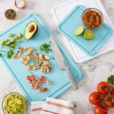 KitchenAid blue cutting board set (British brand)