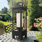 Kichler Bluetooth speaker lantern rubbed bronze (British brand)