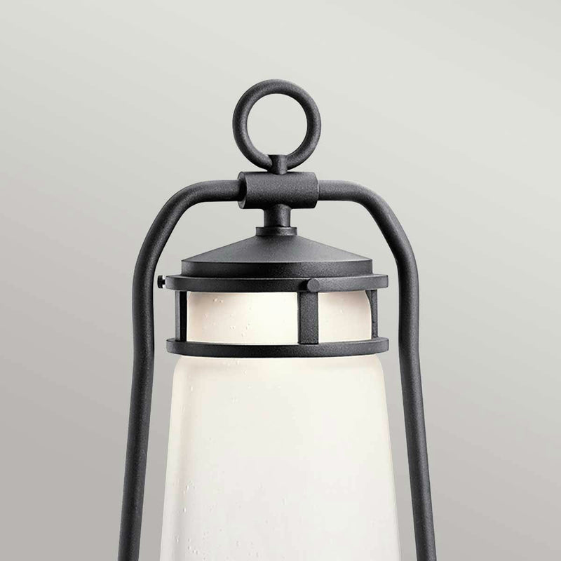Kichler Lyndon Bluetooth speaker lantern textured black, imported from the UK