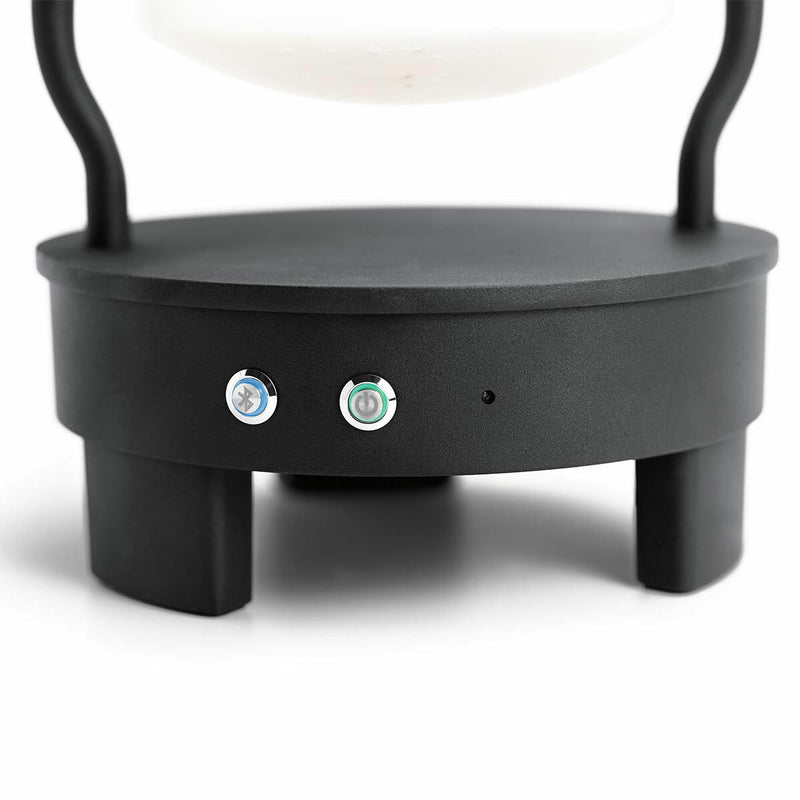 Kichler Lyndon Bluetooth speaker lantern textured black, imported from the UK
