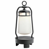 Kichler Lyndon Bluetooth speaker lantern textured black, imported from the UK