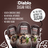 Diablo sugar free chocolate dessert sauce 360g bottle (British brand)