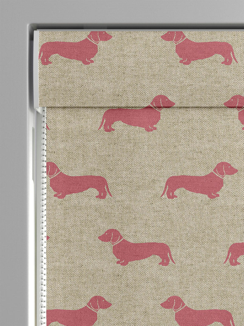 Emily Bond Raspberry Pink Peggy Roman blind (British brand)