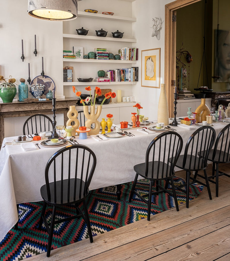 Le Jacquard Français Végétal Mood fabric tablecloth 175cm x 250cm, UK version