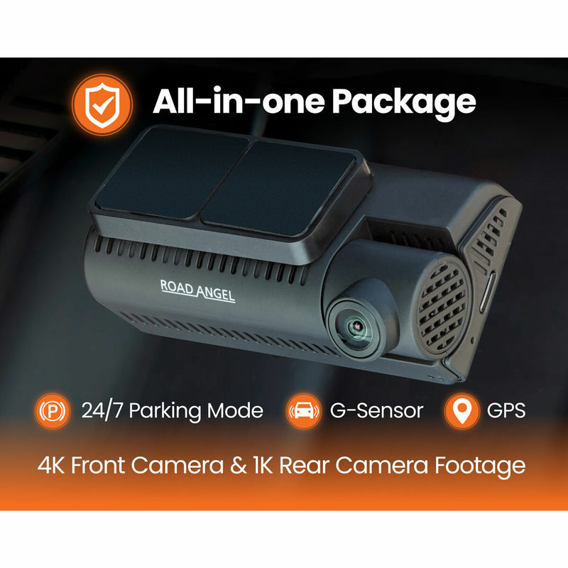 Road Angel Halo Ultima dash cam 64GB, imported from the UK
