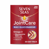 Seven Seas Joint Care Max glucosamine supplement 2x60 tablets, imported from the UK