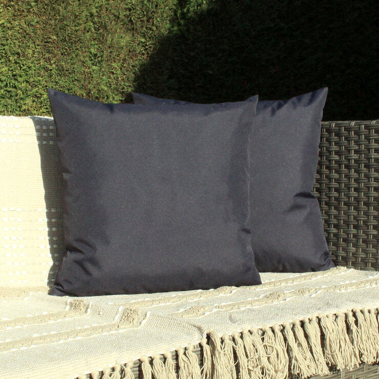 Furn outdoor cushion 2 pack navy 43x43 - British product