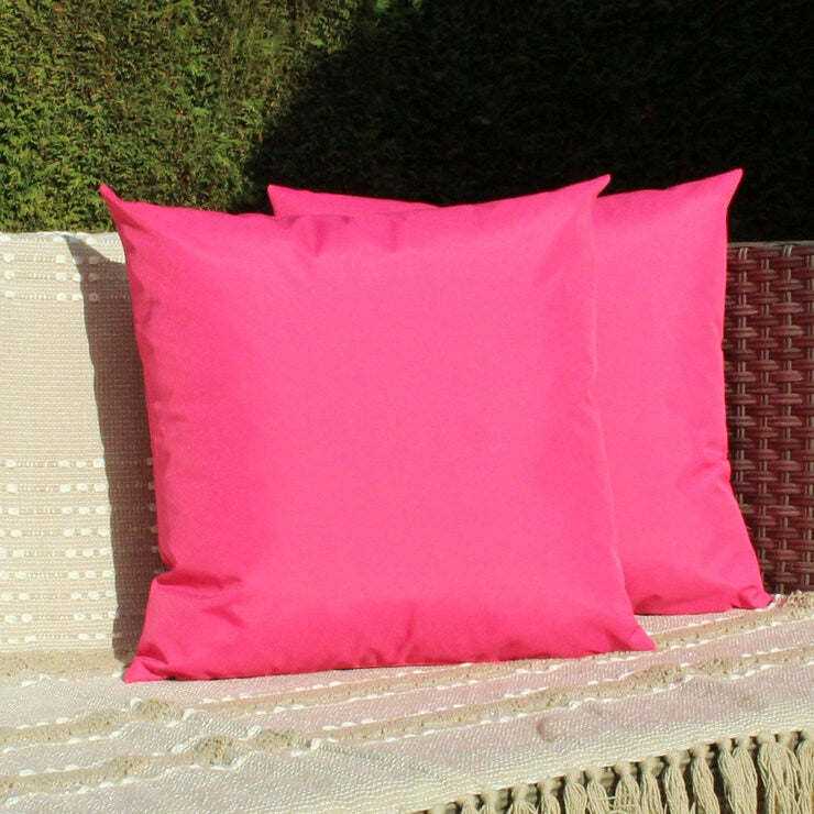 Furn Wrap Cushion pink 43cm 2 pack, imported from the UK