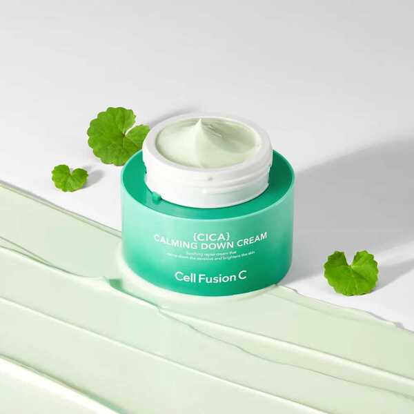 Cell Fusion Cica Calming Down Cream 50ml, imported from the UK