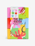 Rainbow bath fizzers set for kids with under-the-sea shapes, UK version