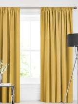 Next Buttercup Yellow Soho Made to Measure Curtains- Buy online at McGrocer