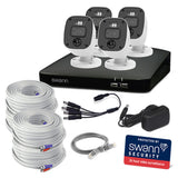 Swann 4MP 2K DVR system 4 cameras 1TB imported from the UK