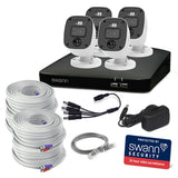 Swann 4MP 2K DVR system 4 cameras 1TB imported from the UK