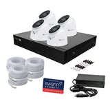 Swann 4K NVR security system 1TB 4 dome cameras - British product