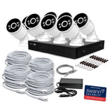 Swann 4K NVR bullet camera system with 2TB HDD, imported from the UK