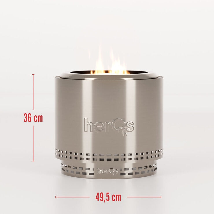 HerQs Blaze fire pit 50cm, UK version