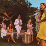 HerQs Chief stainless steel fire pit 68cm (British brand)