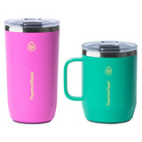 مجموعة أكواب قهوة ThermoFlask بلونين - منتج بريطاني