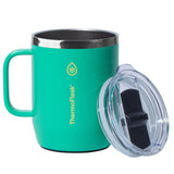 ThermoFlask Isolierbecher-Set Pink und Grün, UK-Version