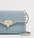 Valentino Garavani small leather Rockstud shoulder bag (British brand)