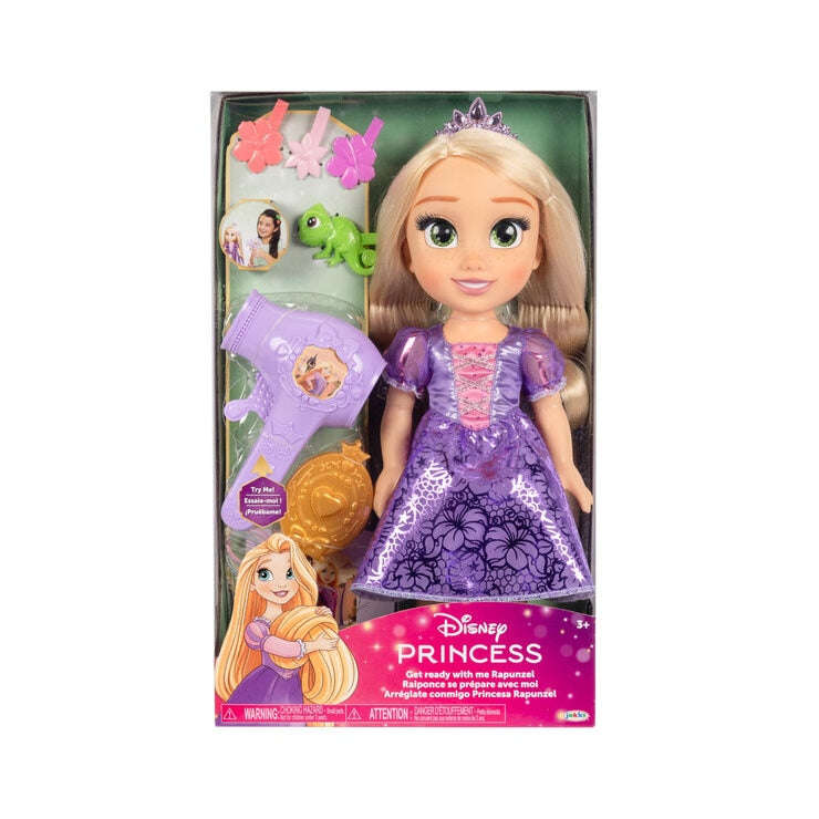 Disney Princess Rapunzel large doll with hair play set, imported from the UK