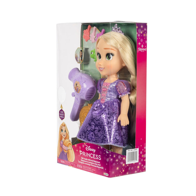 Disney Princess Rapunzel large doll with hair play set, imported from the UK