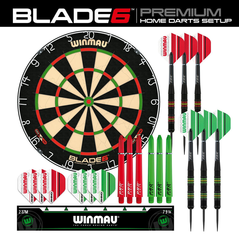 Winmau Blade 6 dartboard 18 inch, UK version