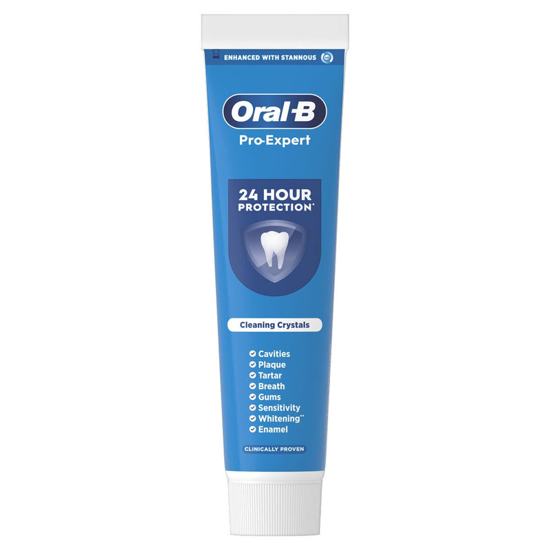 Oral-B Pro-Expert Toothpaste Clean Mint 6 x 125ml, imported from the UK