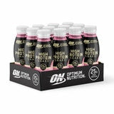Optimum Nutrition protein shake strawberry 12 x 330ml, imported from the UK