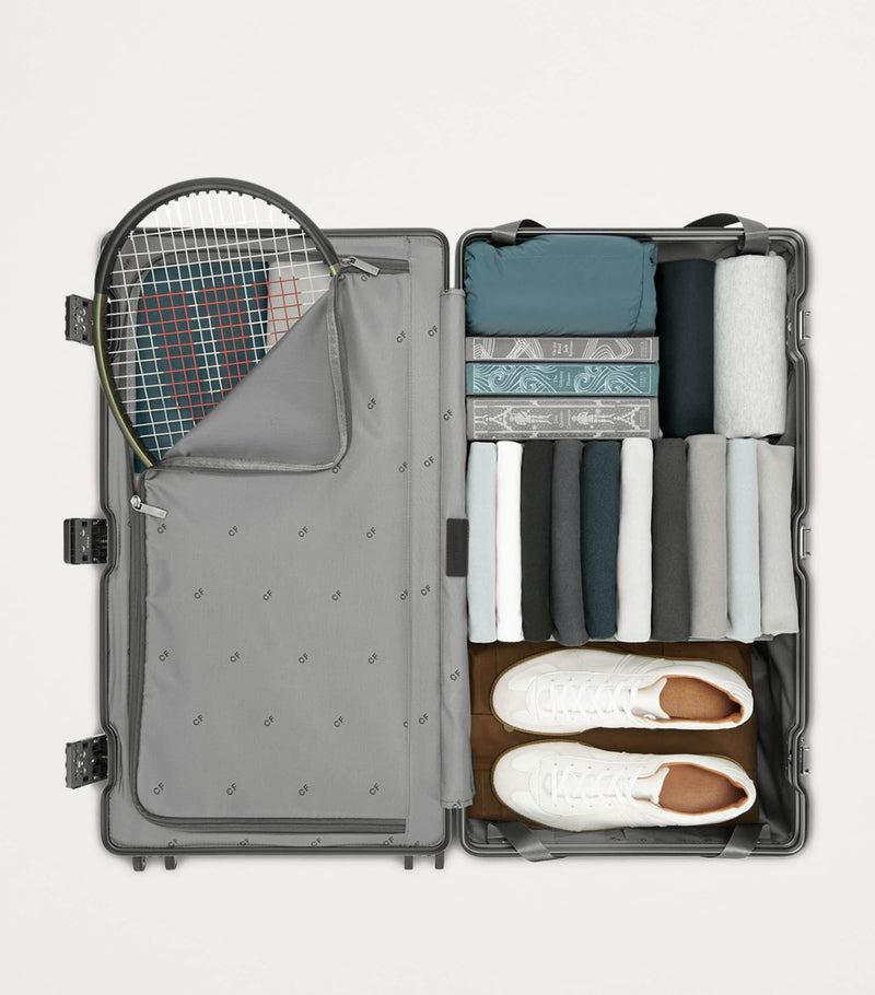 Carl Friedrik Trunk Spinner Check-In Suitcase 73cm - British product