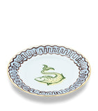 GINORI 1735 porcelain dessert plate with gold threading 22cm, UK version