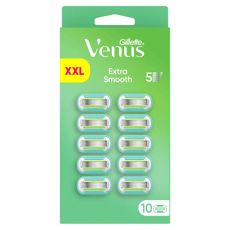Gillette Venus Extra Smooth razor blades 10 pack, UK version