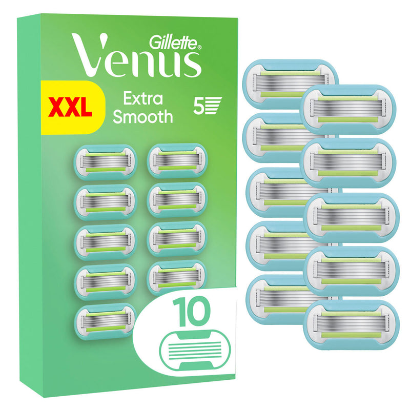 Gillette Venus Extra Smooth razor blades 10 pack, UK version