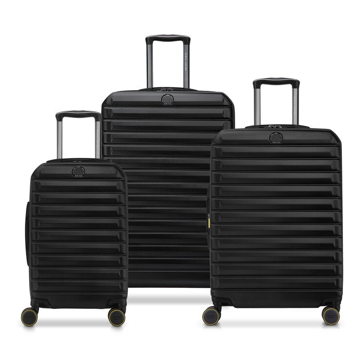 Delsey Helium Edge 2.0 hardside luggage set 3 piece, imported from the UK