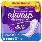 Always Discreet Long Plus Pads 2 x 28 pack (British brand)