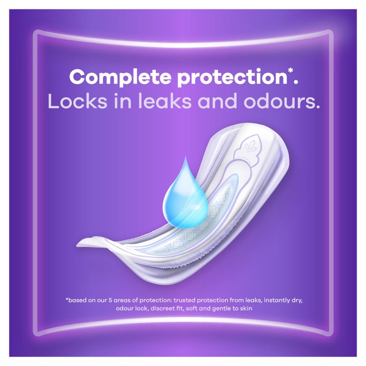 Always Discreet Long Plus Pads 2 x 28 pack (British brand)
