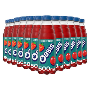 Still Summer Fruit Juice Drink Multipack with Natural Flavours, 12 x 500ml