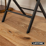 Lifetime bypass folding chairs 4-pack, imported from the UK