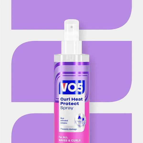 Vo5 Curl Heat Protect Spray 200ml (British brand)