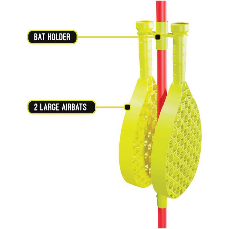 Classic Swingball garden game set with bats and tethered ball, UK version