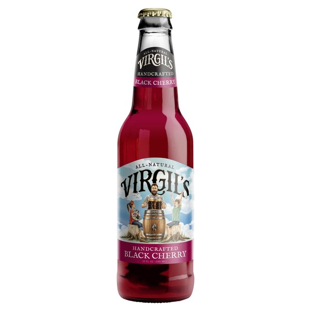 Virgils Black Cherry Cream Soda 330ml GOODS M&S