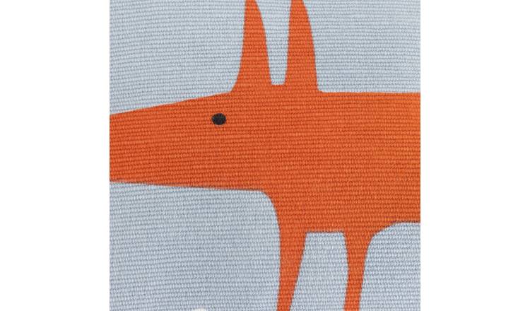 Habitat x Scion Mr Fox cushion multicoloured 50x30cm, imported from the UK