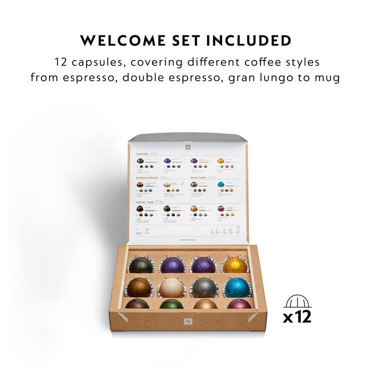Nespresso De'Longhi Vertuo Pop coffee machine black (British brand)