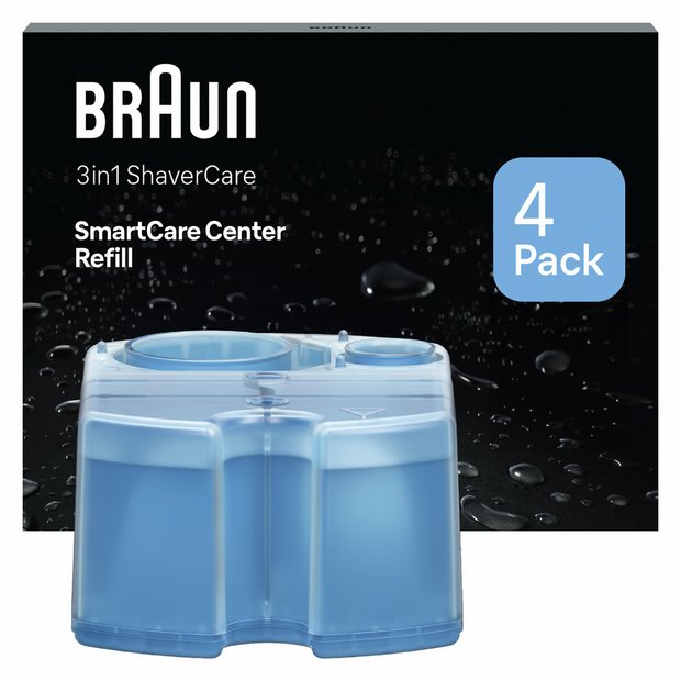 Braun shaver cartridges Clean and Renew 4 pack, UK version