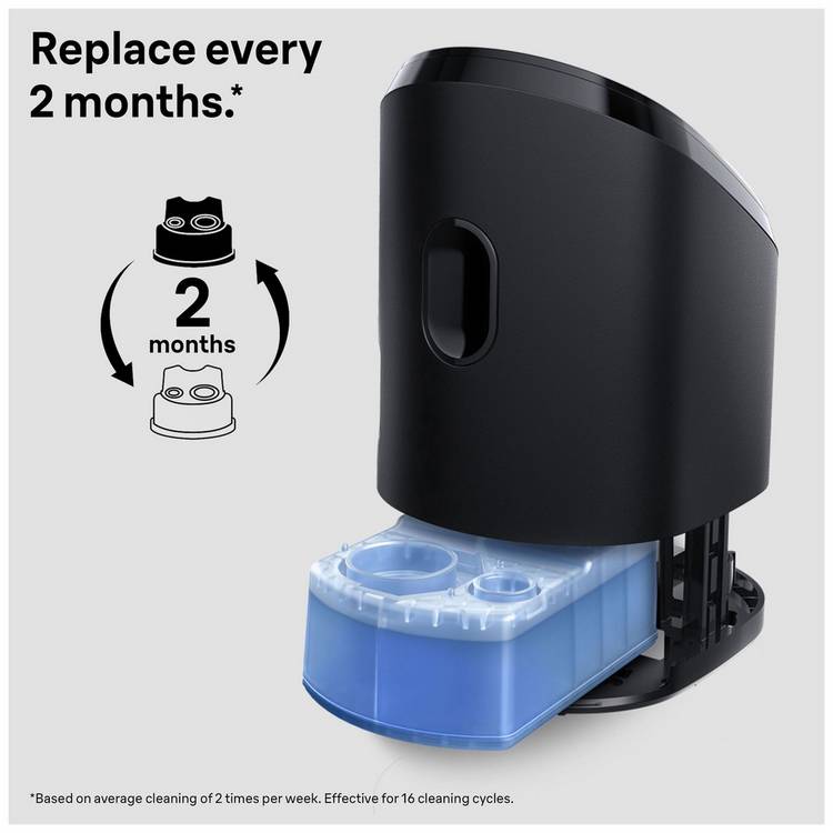 Braun Clean and Renew shaver cartridges 2 pack - British product