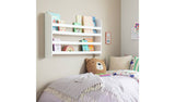 Argos Habitat Kids Scandinavia Wall Mounted Wide Shelf - White 60x120x12cm- Buy online at McGrocer