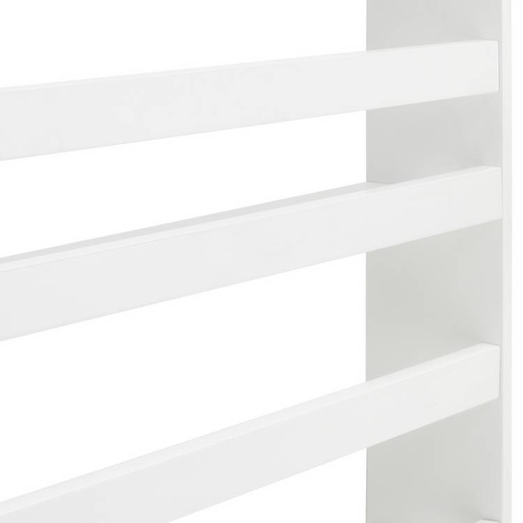 Habitat white wide wall shelf, UK version