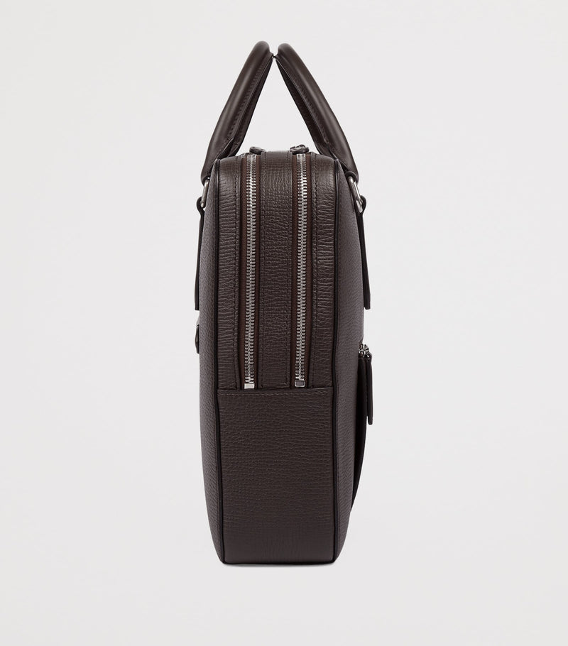 Smythson Ludlow large calfskin briefcase, British brand